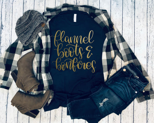453 Flannel Boots and Bonfires