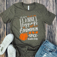 Load image into Gallery viewer, 715 Flannel, Leggings, and Pumpkin Spice