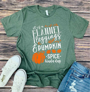 715 Flannel, Leggings, and Pumpkin Spice