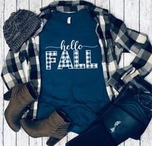 Load image into Gallery viewer, 493 Hello Fall Plaid