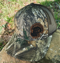 Load image into Gallery viewer, LHP0036 Turkey Cut Out Leather Engraved Hat Patch- 2x2.25