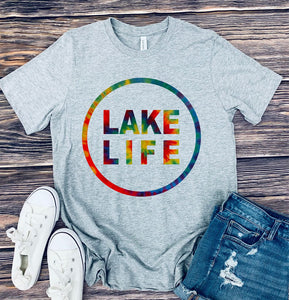 DTF0006 - Tie Dye Lake Life