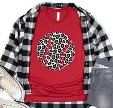 Load image into Gallery viewer, DTF0086- Leopard Distressed Baseball