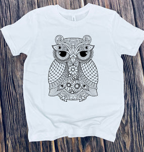 634 **Discontinued** Color It Owl