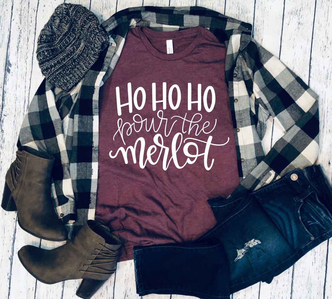 521 Ho Ho Ho Pour The Merlot