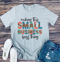 Load image into Gallery viewer, DTF0077- Rocking This Small Business Boss Thing