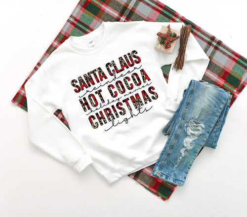 DTF0194 - Santa Claus, Hot Cocoa, Christmas