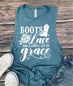 659 Boots Lace and a whole lot of Grace