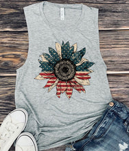 Load image into Gallery viewer, DTF0009 - Patriotic Sunflower