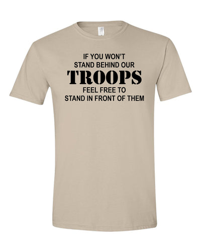 550 Men's Stand Behind Our Troops