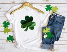 Load image into Gallery viewer, DTF0204 - Agate Glitter Shamrock