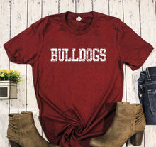 Load image into Gallery viewer, 228 BULLDOGS distressed