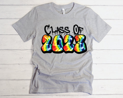 DTF0229-Class of 2023 tye dye