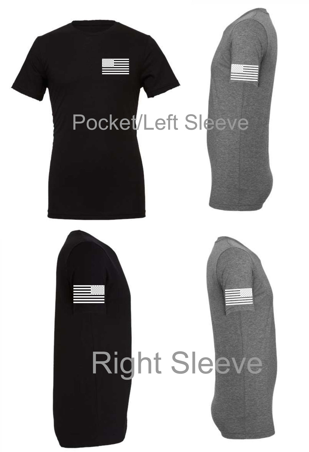 PP0013 Flag Pocket/Sleeve