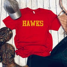 Load image into Gallery viewer, 242 HAWKS distressed
