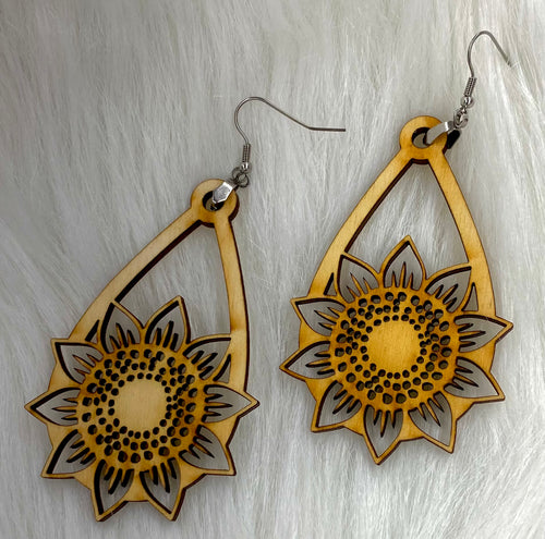 E0036 Teardrop Sunflower
