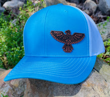 Load image into Gallery viewer, LHP0031 Thunderbird Leather Engraved Hat Patch 2.75x1.6