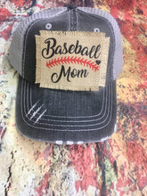 Load image into Gallery viewer, HP009 Baseball Mom Hat Patch