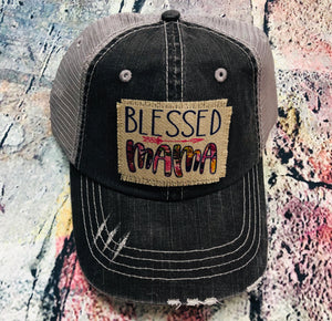 HP001 Blessed Mama Hat Patch